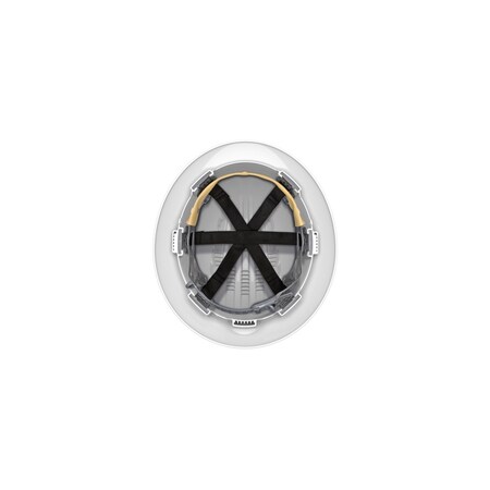 Pip JSP EVO6141 FULL BRIM, WHITE6-PT TEXTILE SUSP, SLIP, PK 10 280-EV6141-10